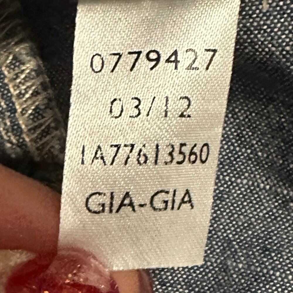 Tommy Hilfiger Denim Patchwork Button Front Dress… - image 6